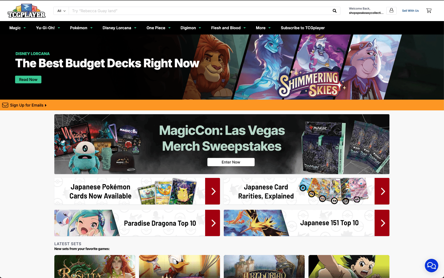 TCGplayer Store